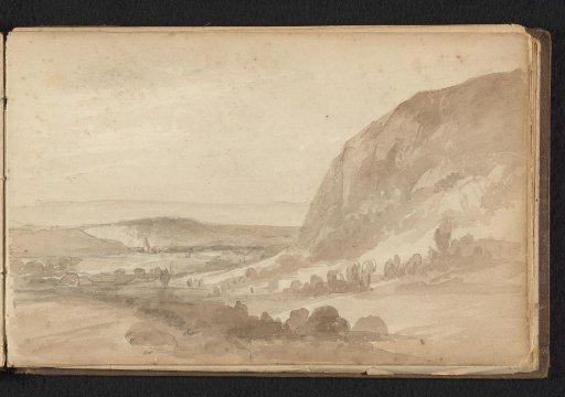 Landscape with hill