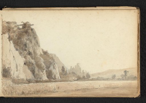 Landscape with cliff