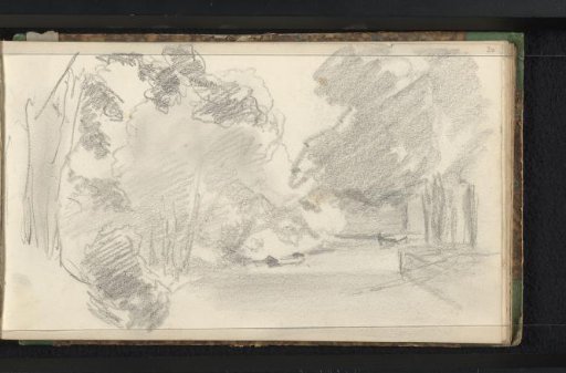 Landscape with trees