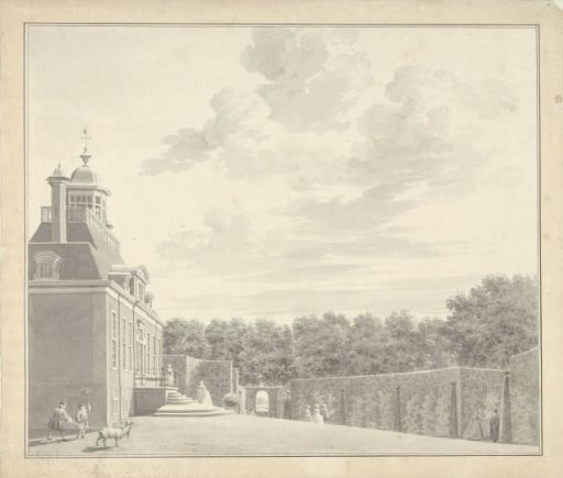Views of the Estate Spieringshoek between Schiedam and Vlaardingen