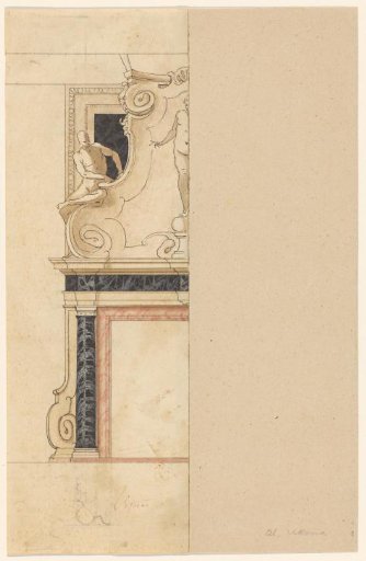 Design for a fireplace mantel