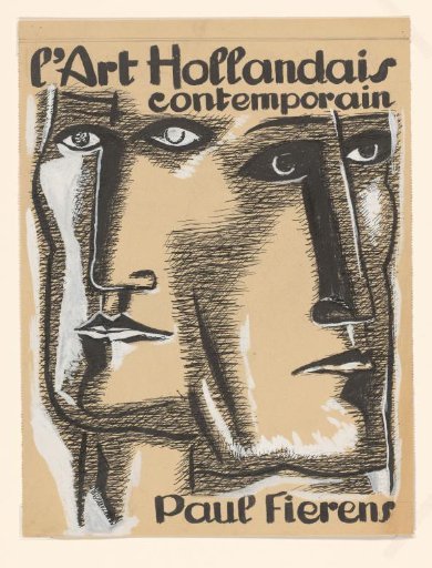 Book cover design "l'Art Hollandais contemporain"