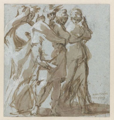 Five Standing Figures