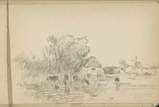 Farmhouse by the water
