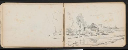 House by the water at Reeuwijk