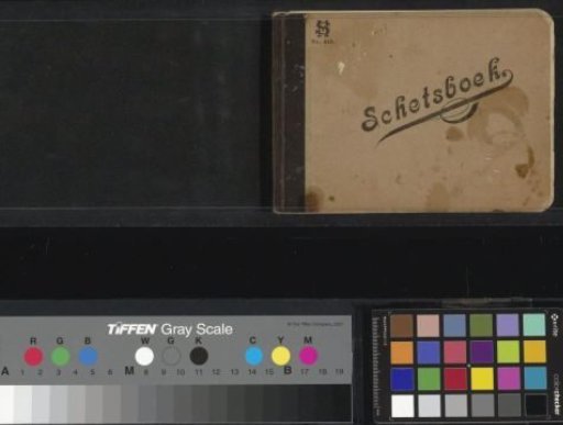 Sketchbook with 44 sheets