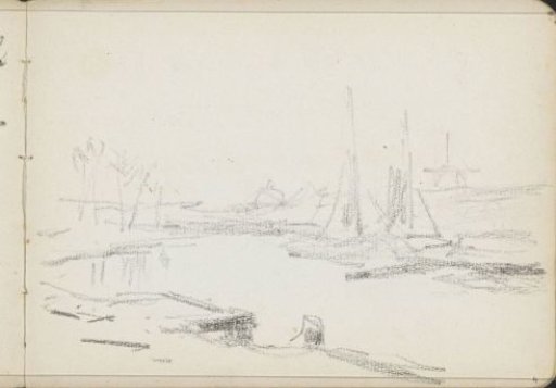 Sailing boats at a waterside