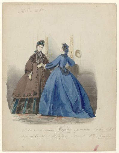 Modes 280: Robes de la Maison Gagelin....