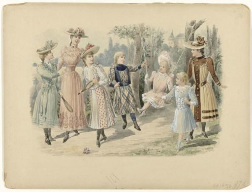 Children's Clothing, 1890