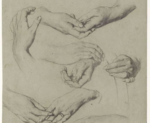 Studies of hands