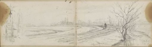 Clay road near Rotterdam