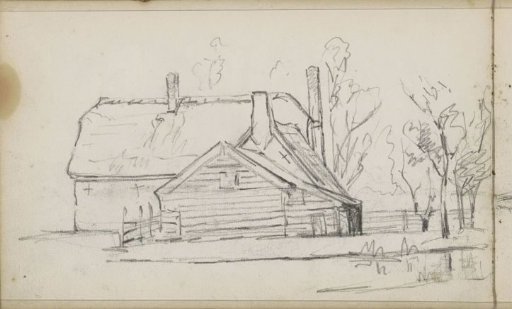 Farmhouse on a waterfront