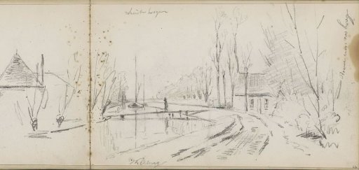 Clay road at Rotterdam