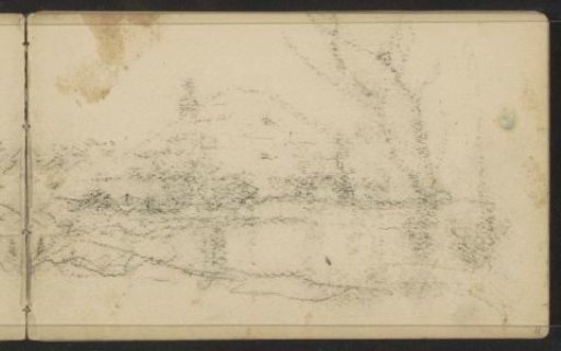 Rubbing of the chalk drawing on sheet 10 verso