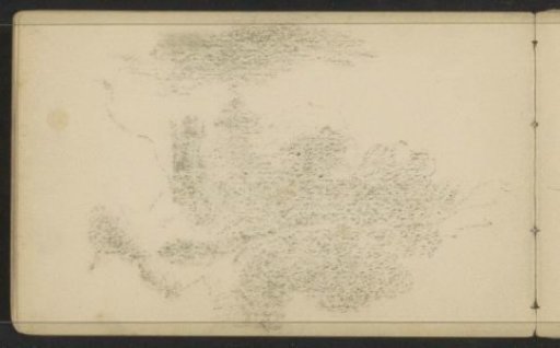 Rubbing of the chalk drawing on sheet 12 recto