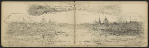 Impression of the Charcoal Drawing on Sheet 8 Recto