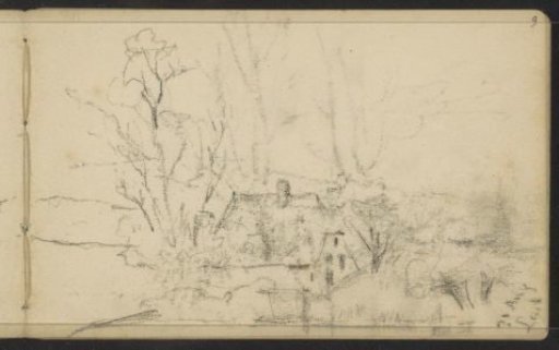House in a Landscape at Lent