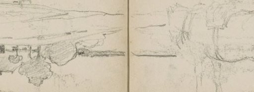 Farmhouse and Mill at Groesbeek and a Saddled Horse