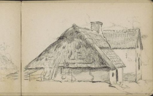 Farmhouse with a Thatched Roof