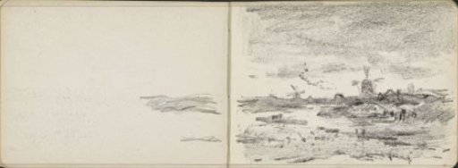 River Landscape with Mills