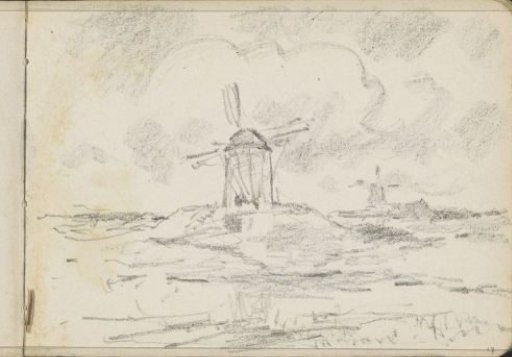 Landscape with Two Mills