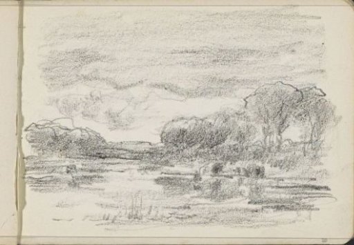 Landscape with Trees by the Water
