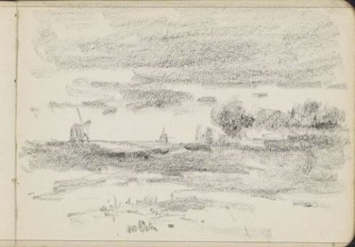 Landscape with Mills