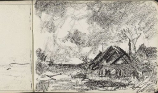 House in a landscape