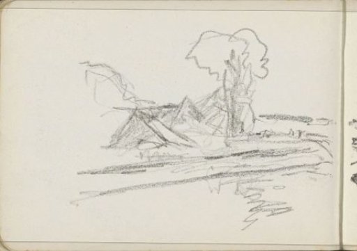 Houses in a landscape