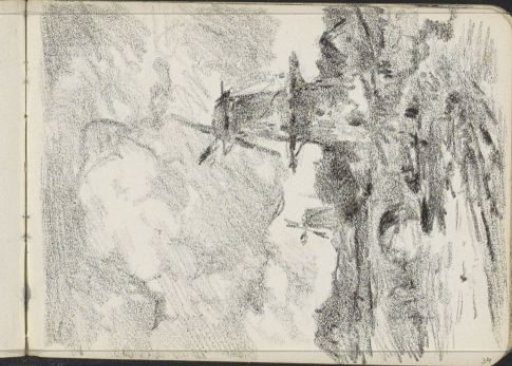 Landscape with a mill by a bridge