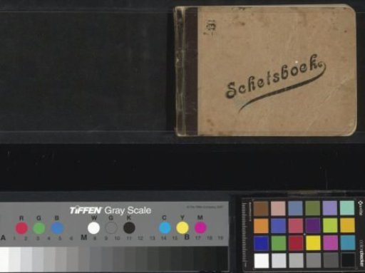 Sketchbook with 41 sheets