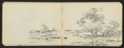 Landscape with trees