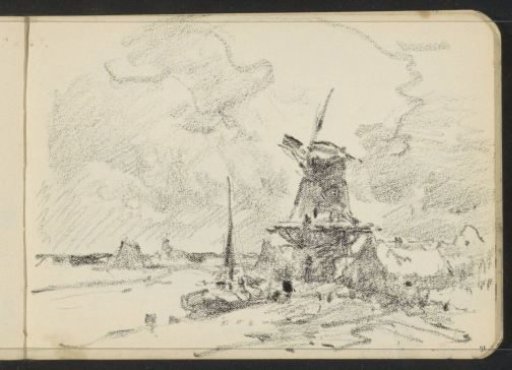 Mill on the water's edge
