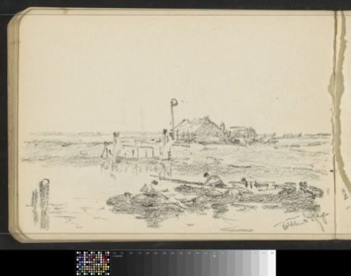 Fishermen on a breakwater