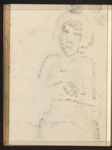 Cast of the drawing on page 14 recto