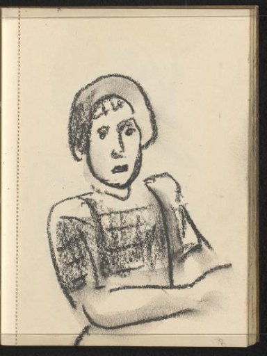 Girl in the traditional dress of Spakenburg