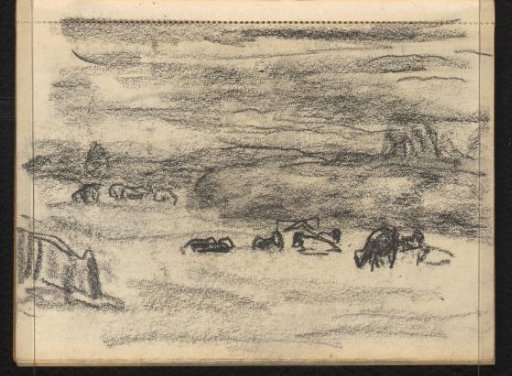 Landscape with cows