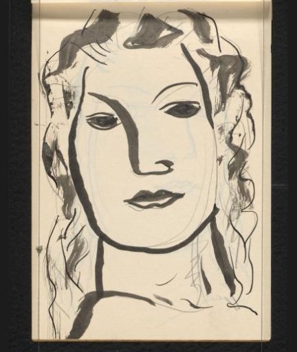 Woman's head