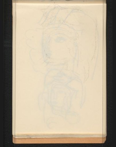 Impression of the drawing on page 10 recto