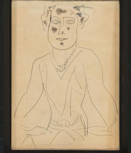Woman with a necklace