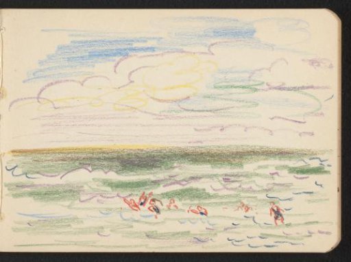 Sea with Figures in the Water