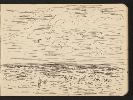 Sea with Figures in the Water