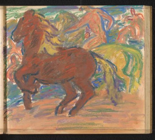Horse and riders