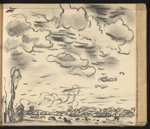 Pastoral landscape with grazing livestock