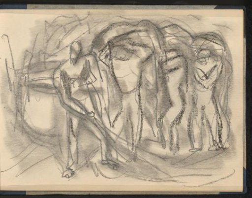 Group of standing figures