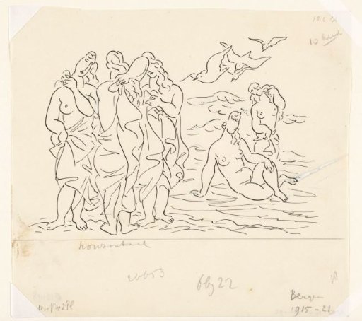 Bathers (sketch)