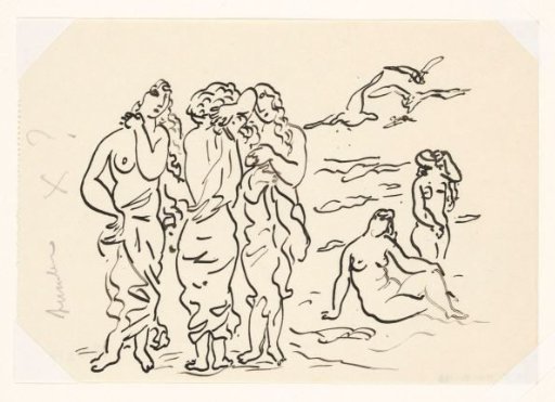 Bathers (sketch)