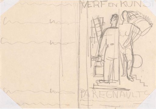 Monthly magazine Paint and Art by P.A. Regnault (design)