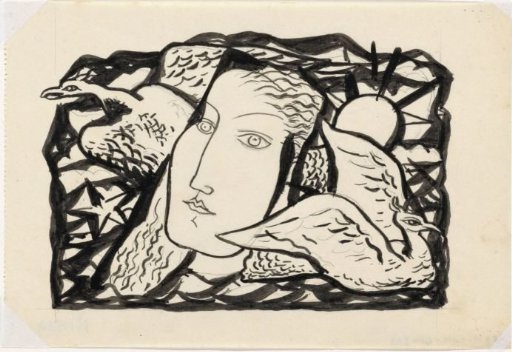 Venus vignette for the book 'L'art Hollandais contemporain' by Paul Fierens