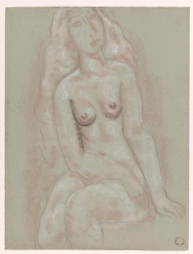 Seated Female Nude